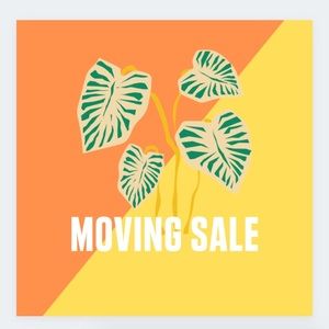 Moving sale